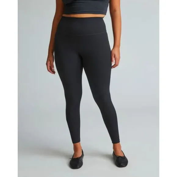 Everlane Perform Leggings Womens Size Large Black Compression Ankle Workout NEW - Picture 1 of 11